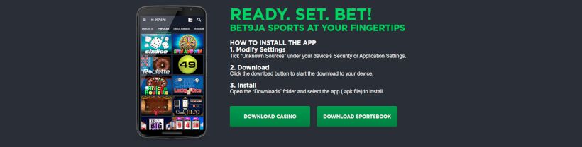 Bet9ja mobile casino